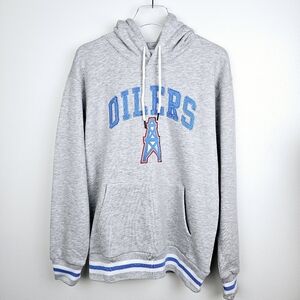 NEW NFL Houston Oilers Vintage Marks Football Hoodie Sweatshirt Titans Texans